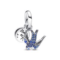 Charm Pandora Donna Pandora Moments in Argento Cristallo 792570C01 - 792570C01